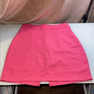 Vibrant Pink Mini Skirt